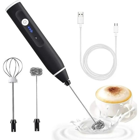 2 in 1 Electric Coffee Beater & Milk Frother | USB Rechargeable